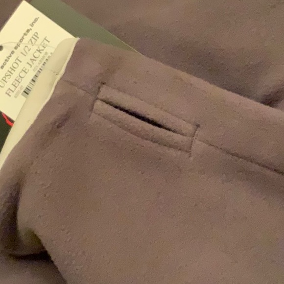 Spyder Fleece Set: Upshot 1/2 Zip Top & Aftermath Fleece Pant - ArmorGrey - Picture 6 of 16